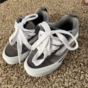 Vans Kids' Black and White Sneakers
